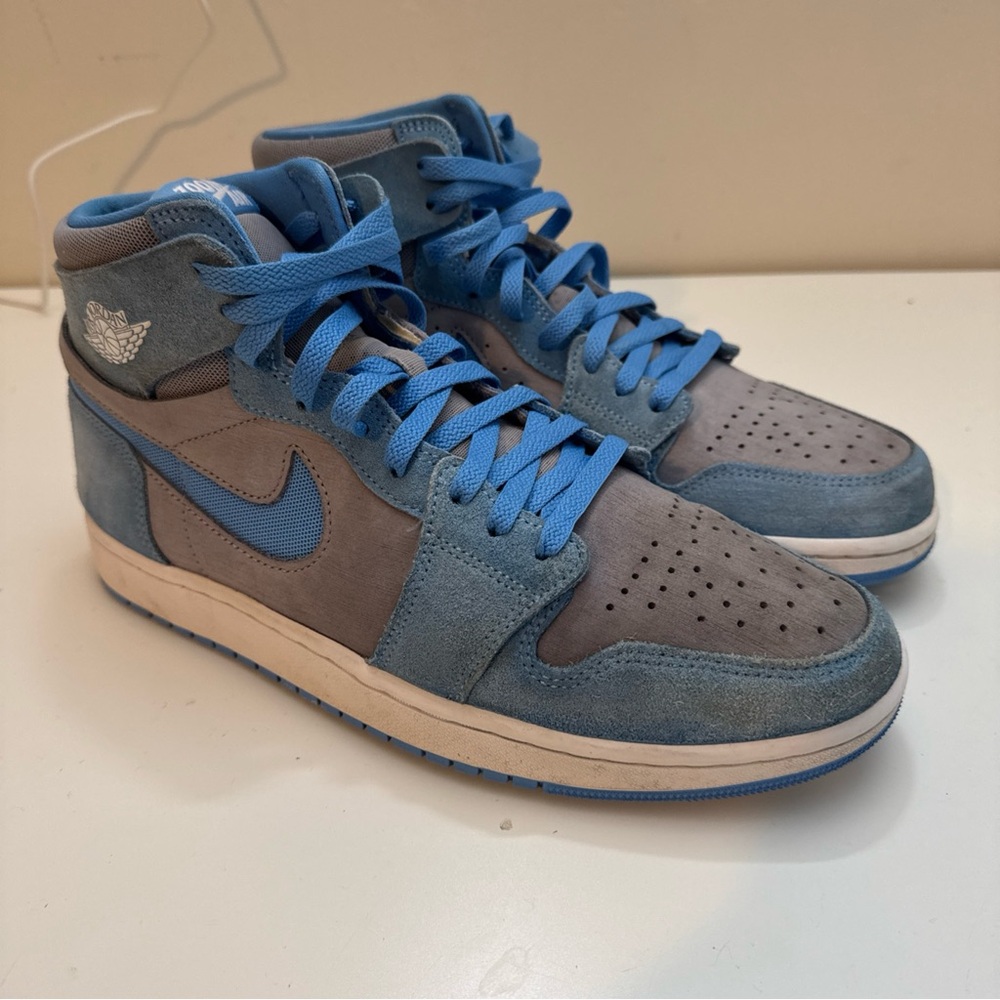 Jordan 1 High Zoom Air CMFT 2 Cement University Blue / Size 10 / dv1307-014 - Picture 3 of 7